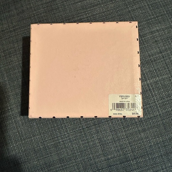 NWT- Rare Juicy Couture Embroidered Pink Floral Wallet in Gift Box - Picture 7 of 9